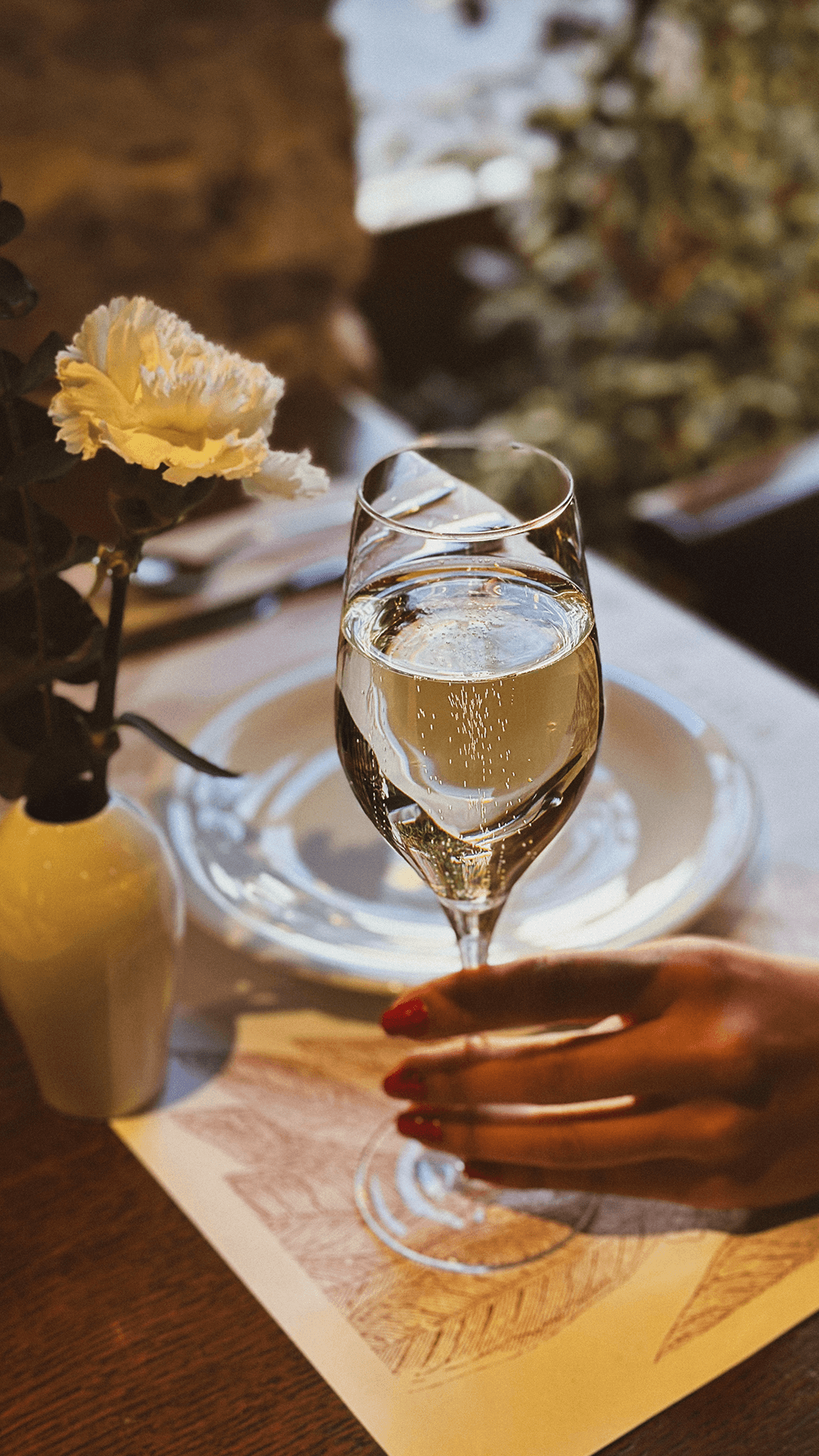 A Bar & Restaurant table service detail.
