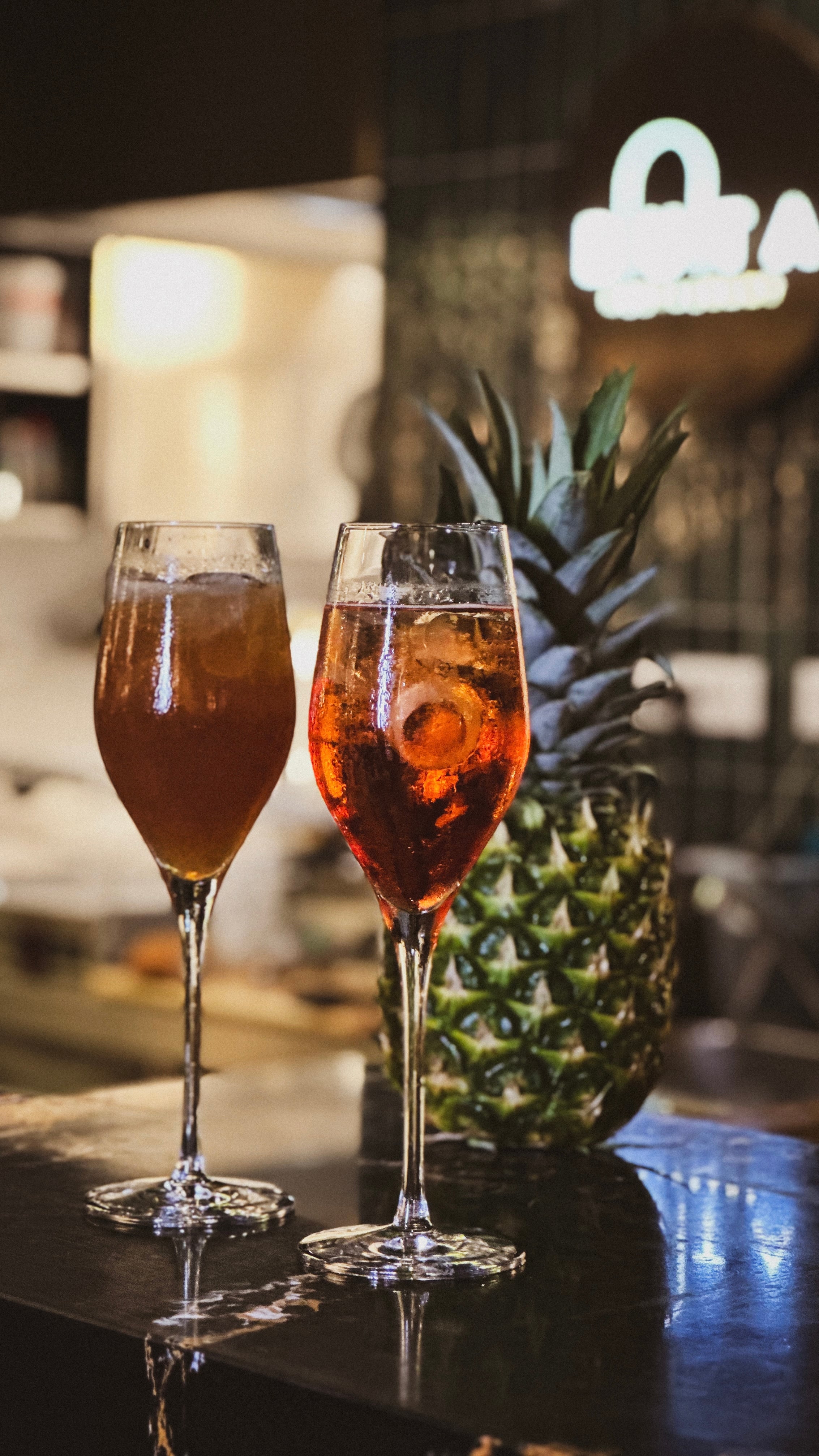 Evening aperitivo atmosphere in central Rijeka.