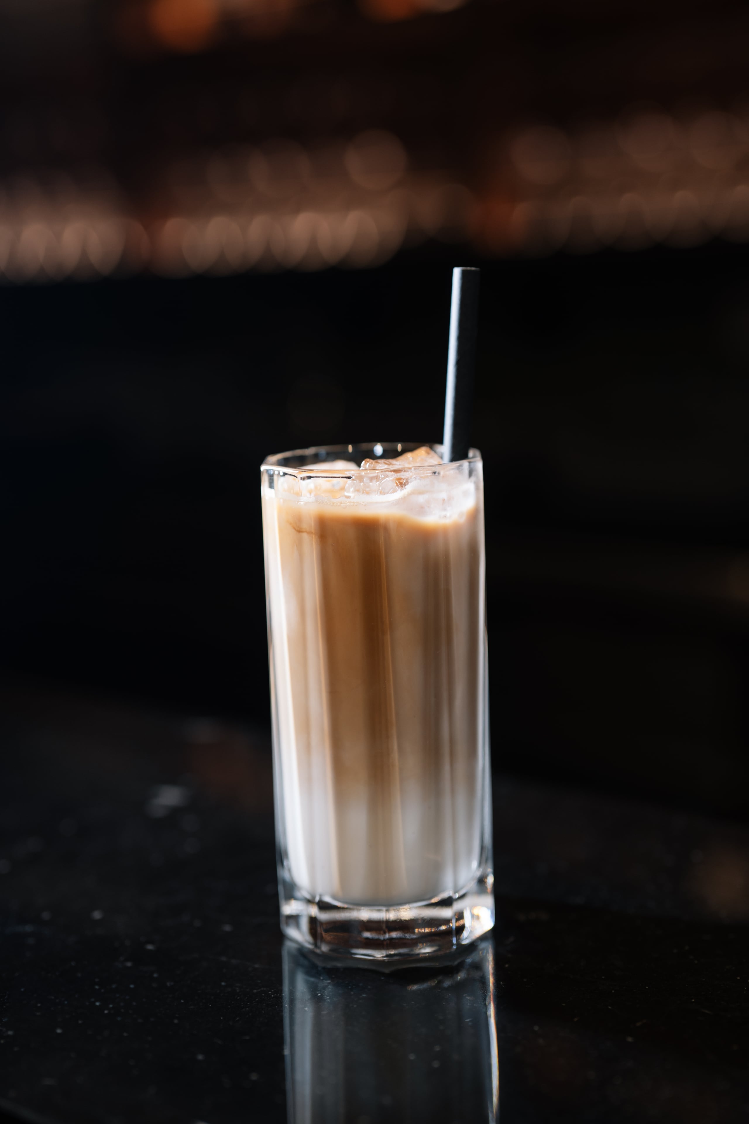Specialty coffee detail at Restaurant A in Rijeka.