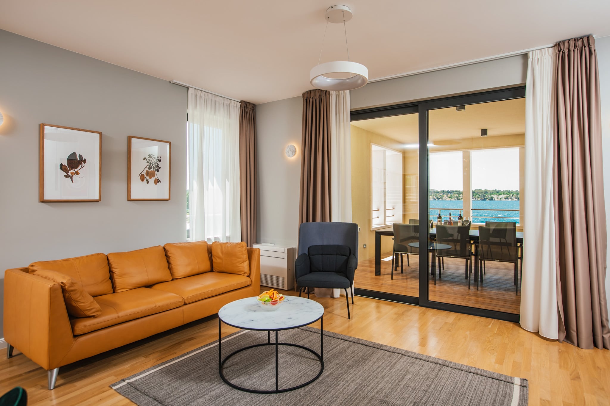 Junior residence with sea view loggia at Armerun Šibenik.
