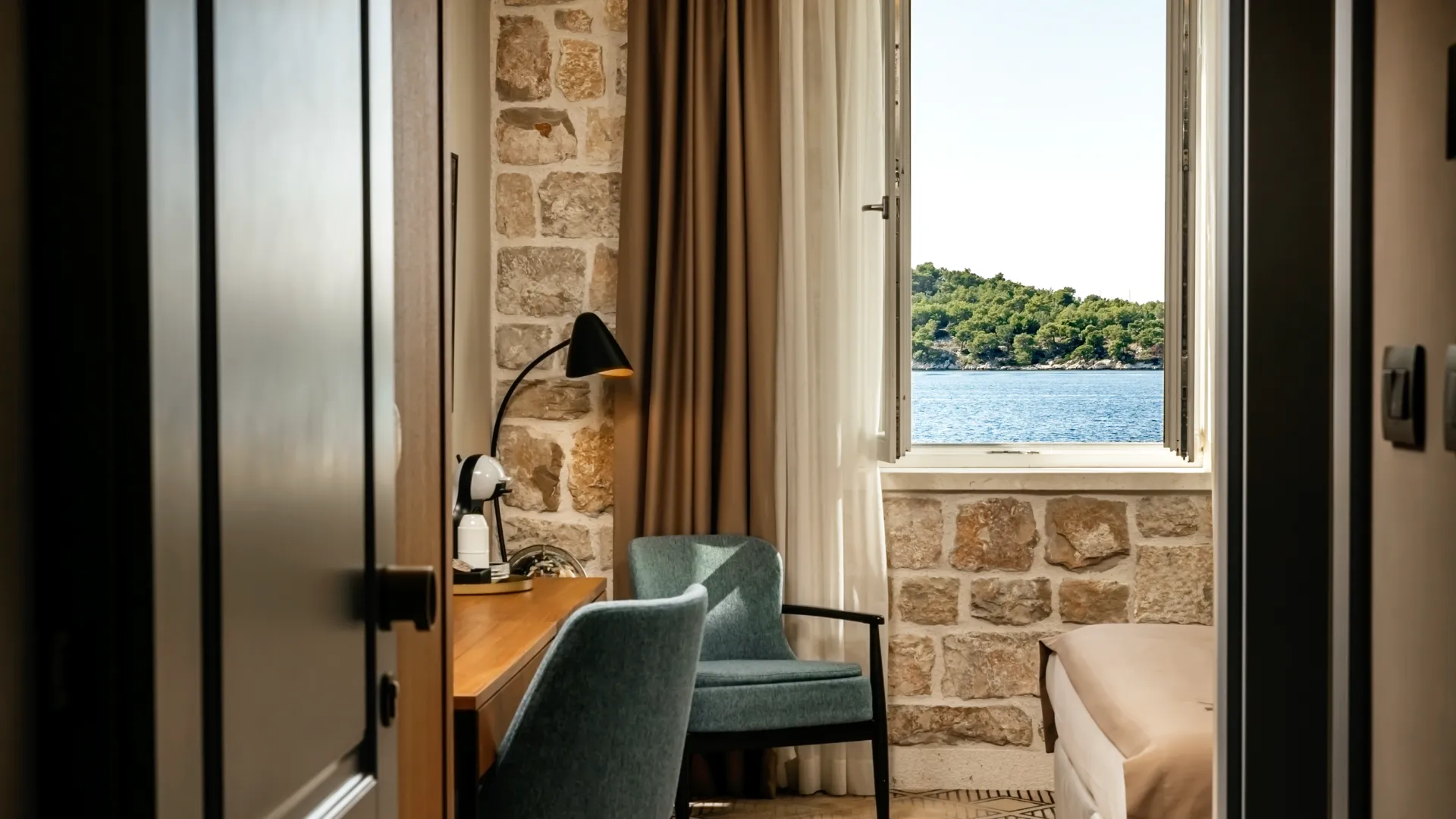 Superior sea view room at Armerun Šibenik.