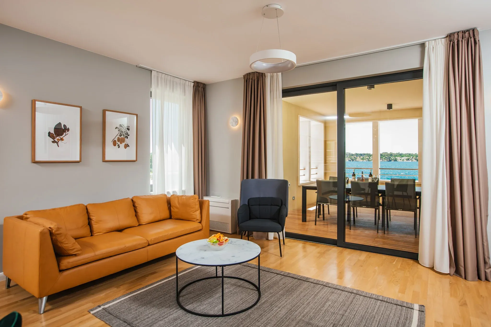 Junior residence with sea view loggia at Armerun Šibenik.